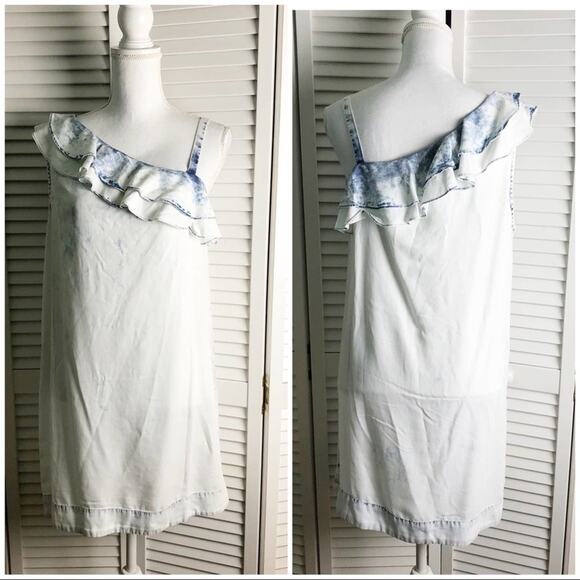 Anthropologie Holding Horses Chambray Dress - Picture 1 of 8